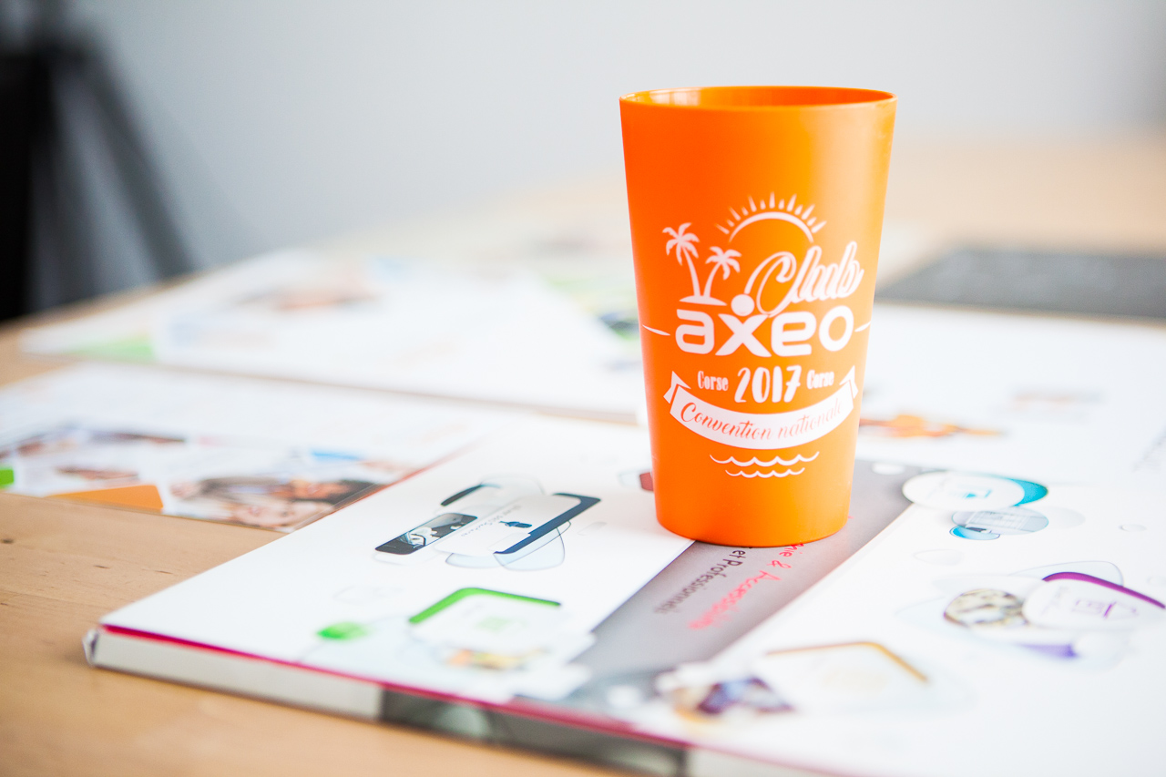 Jane et Bernie - Goodie gobelet événementiel