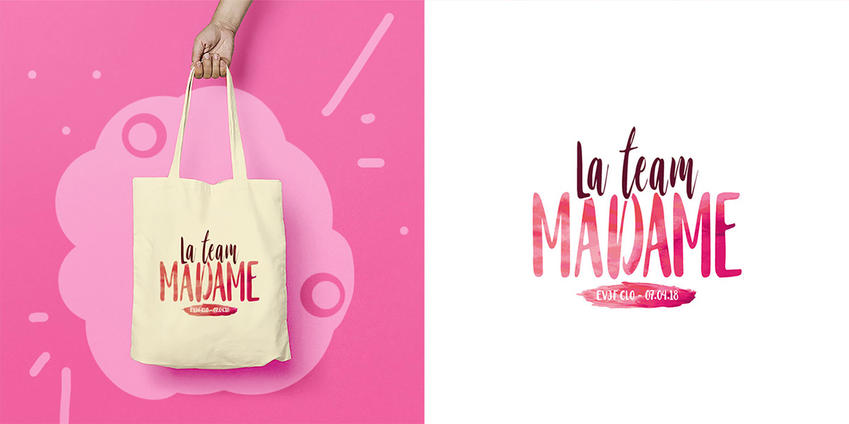 Jane et Bernie - Tote bag d'enterrement de vie de jeune fille